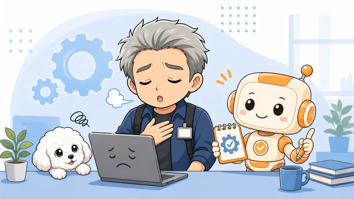 Claude Coworkが動かない時に落ち着いて原因を確認するたかとコワークン