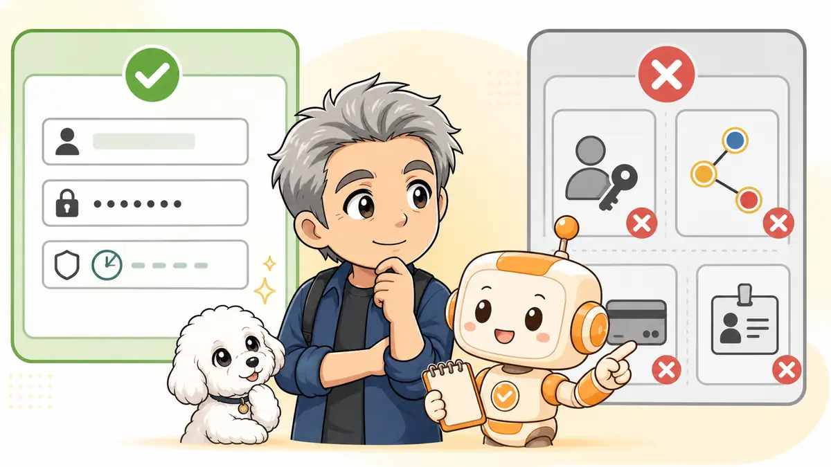 1Password for Claudeで対応するログインと未対応・動作注意の方式を比べる場面