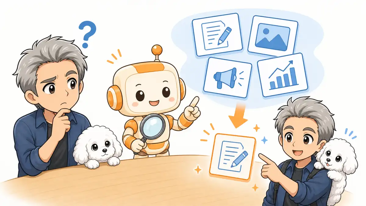 Codex Skillsで一つの仕事へ絞るイメージ