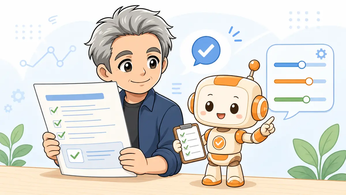 SKILL.mdと設定をチェックリストで確認するたかとCoworkun