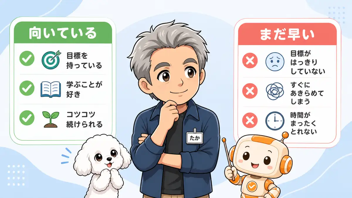 ChatGPT Codexが向いている人とまだ早い人の違いを考えるたか・める・コワークン