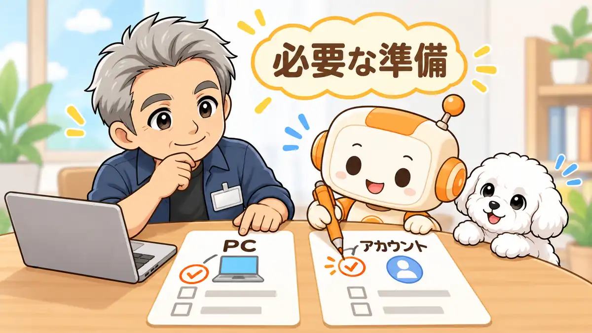 Windows環境とアカウントを確認し、導入方法に必要な準備を選ぶたかたち